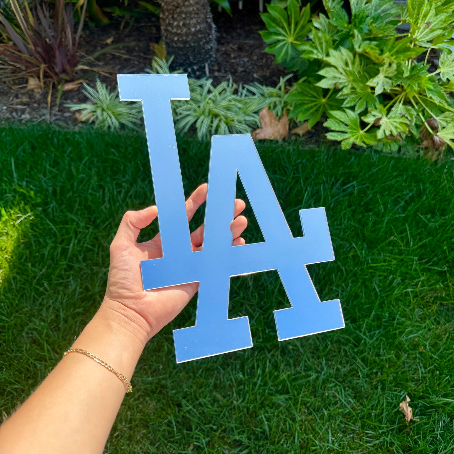 LA Dodgers Mirror (Silver)