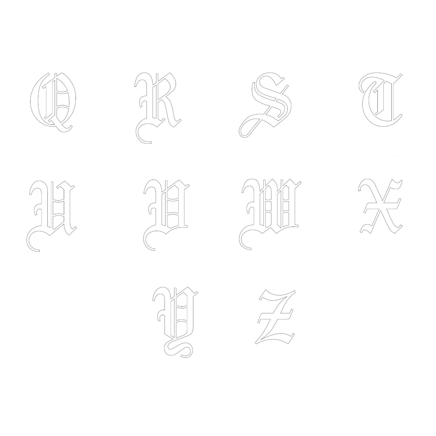 Old English Letter