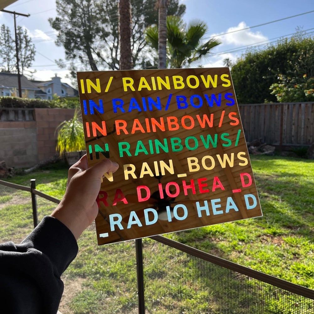 Radiohead “In Rainbows” Color Mirror
